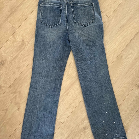 NYDJ Marilyn Straight Ankle Jeans Sandspur Denim Womens Regular Size 2 Blue - Picture 2 of 13